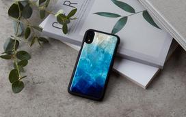 iphone xr deklai - iKins SmartPhone case iPhone XR - Mėlyna Lake Juodas - 3 nuotrauka
