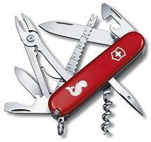 swiss knife - Victorinox 1365372 Angler Swiss army knife - 18 functions - Raudona - 1 nuotrauka