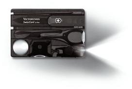 peilis kortele - Victorinox Swiss Card Lite - Jelly Onyx - 1 nuotrauka