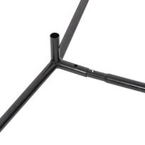 vasagla - VASAGLE L formos kompiuterio stalas LWD56BK Juodas (Black) - 3 nuotrauka
