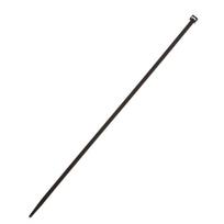 tvirtinimo kabliukai - Tvirtinimo dirželis Elematic, 4,8 x 290 mm, juodas - 2 nuotrauka