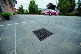 latakas aco - Trapas Aco DN 100 Self XtraPoint 25x25 cm B 125, 25 cm, plastikas - 2 nuotrauka