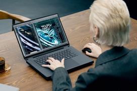 5090 rtx asus - ASUS ROG Zephyrus Duo 16 GX651AX-U9322X, Ultra 9 386H, 32 GB, 2 TB, 16" 3K Touch OLED 120Hz, RTX 5090, Stellar Grey (Pilka) - 6 nuotrauka