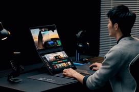 5090 rtx asus - ASUS ROG Zephyrus Duo 16 GX651AX-U9322X, Ultra 9 386H, 32 GB, 2 TB, 16" 3K Touch OLED 120Hz, RTX 5090, Stellar Grey (Pilka) - 17 nuotrauka