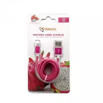 usb micro 0.5m - Sbox USB->Micro USB M/M 1.5m USB-10315P pitaya pink - 2 nuotrauka