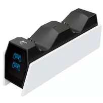 kompiuteris zaidimui - White Shark PS4-0417 Ringside Dvigubas Įkrovimo Dokas (Baltas/White) - 4 nuotrauka