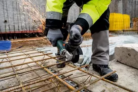 akumuliatorinis slifuoklis - Akumuliatorinis kampinis šlifuoklis Metabo W 18 L 9-125, 18 V, be akumuliatoriaus ir įkroviklio - 6 nuotrauka