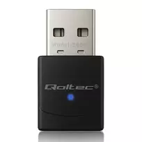 wireless adapter - Qoltec Wireless Mini WiFi 6 Adapteris ,  AX standartas ,  Bluetooth 5.4 ,  USB ,  900Mbps - 4 nuotrauka