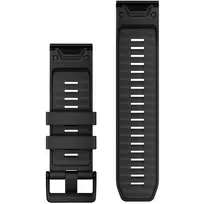 apyranke band - Garmin QuickFit 26 silikoninė laikrodžio apyrankė, juoda (Black) - 2 nuotrauka