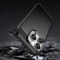 iphone telefonai - Karl Lagerfeld "Leather Monogram Metal Logo MagSafe iPhone 16 Pro" Black - 6 nuotrauka