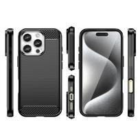 iphone telefonai - Karl Lagerfeld "Leather Monogram Metal Logo MagSafe iPhone 16 Pro" Black - 7 nuotrauka