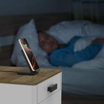 belaidis pakrovejas - Tech-Protect wireless charger A40 QI15W, black | 5906302372430 - 2 nuotrauka