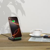 belaidis pakrovejas - Tech-Protect wireless charger A40 QI15W, black | 5906302372430 - 3 nuotrauka