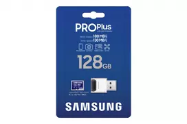 v30 128gb samsung - Samsung microSDXC 128GB U3 MB-MD128SB/ WW + USB adapter - 2 nuotrauka