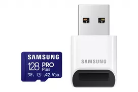 v30 128gb samsung - Samsung microSDXC 128GB U3 MB-MD128SB/ WW + USB adapter - 3 nuotrauka