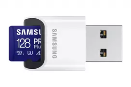 v30 128gb samsung - Samsung microSDXC 128GB U3 MB-MD128SB/ WW + USB adapter - 4 nuotrauka