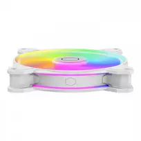 korpuso ventiliatorius - Cooler Master MasterFan MF140 Halo 2 140 mm White Edition - 3 nuotrauka