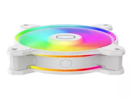 cooler master mf120 - Cooler Master MasterFan MF120 Halo2 Baltas (White) Ventiliatorius 120 mm - 2 nuotrauka