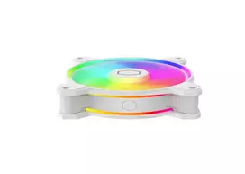 cooler master mf120 - Cooler Master MasterFan MF120 Halo2 Baltas (White) Ventiliatorius 120 mm - 5 nuotrauka