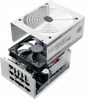 cooler master mwe gold - Cooler Master MWE Gold 1050 V2 1050W Baltas (White) - 4 nuotrauka