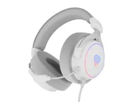 usb ausine - Genesis Neon 764 RGB Balta (White) - 2 nuotrauka