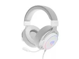 usb ausine - Genesis Neon 764 RGB Balta (White) - 3 nuotrauka