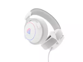 usb ausine - Genesis Neon 764 RGB Balta (White) - 4 nuotrauka