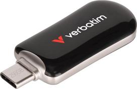 usb c atmintukas - Pendrive Verbatim Plectra 256GB USB-C juodos spalvos 30226 - 7 nuotrauka