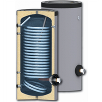 silumokaitis vanduo vanduo - Sunsystem SWPN200 | Enameled Water Heater 200L with Heat Exchanger 1.9 m - 2 nuotrauka