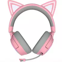 belaides ausines - Razer Headset | Kraken Kitty V3 Pro | Wireless/Wired | Over-Ear | Wireless | Quartz | RZ04-05170200-R3M1 - 2 nuotrauka