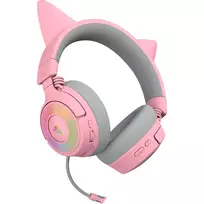 belaides ausines - Razer Headset | Kraken Kitty V3 Pro | Wireless/Wired | Over-Ear | Wireless | Quartz | RZ04-05170200-R3M1 - 3 nuotrauka