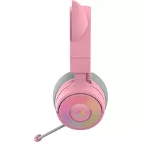 belaides ausines - Razer Headset | Kraken Kitty V3 Pro | Wireless/Wired | Over-Ear | Wireless | Quartz | RZ04-05170200-R3M1 - 7 nuotrauka