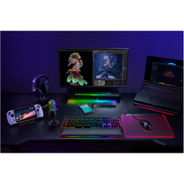 rgb laidas - Razer Thunderbolt 5 Dock Mercury White (Balta) - 3 nuotrauka