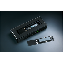 rgb laidas - Razer Thunderbolt 5 Dock Mercury White (Balta) - 4 nuotrauka