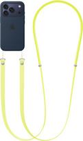 dirzeliai telefonui - Apple Crossbody Strap, geltonas - Dirželis per petį - 4 nuotrauka