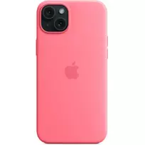 apple 15 with magsafe - Apple iPhone 15 Plus Silikoninis dėklas with MagSafe pink - 2 nuotrauka
