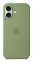 iphone 17 silicone case - Apple Silicone Case with Magsafe, iPhone 17, žalias - Dėklas - 3 nuotrauka
