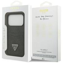 korteliu deklas apple - Dėklas Guess 4G Double Card Triangle skirtas Apple iPhone 17 Pro Max juodos spalvos - 2 nuotrauka