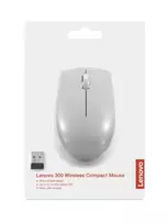 lenovo baterija - Lenovo | Compact Mouse with battery | 300 | Wireless | Arctic Grey | GY51L15678 - 2 nuotrauka