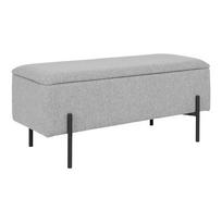 prieskambario baldai - House Nordic Suoliukas Watford, šviesiai pilkas (Light Gray) - 4 nuotrauka