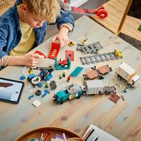 uosto - LEGO City Uosto krovininis traukinys su kranu ir sunkvežimiu 60509 - 4 nuotrauka