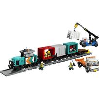 uosto - LEGO City Uosto krovininis traukinys su kranu ir sunkvežimiu 60509 - 5 nuotrauka