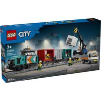 uosto - LEGO City Uosto krovininis traukinys su kranu ir sunkvežimiu 60509 - 7 nuotrauka