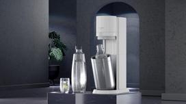 gerimu aparatai - SodaStream DUO, baltas + buteliukas SodaStream, 1l, Metalinis + Schwip Schwap Zero SodaStream sirupas, 440ml - 6 nuotrauka