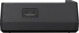 kamera dvigub - Sony USB PD Compatible Large Capacity NP-FZ100 Battery Charger | BC-ZD1 | BCZD1B.CE7 - 4 nuotrauka