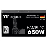 650 w - Thermaltake Hamburg 650W ATX 3.1 Juodas (Black) - 4 nuotrauka