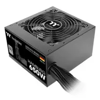 650 w - Thermaltake Hamburg 650W ATX 3.1 Juodas (Black) - 6 nuotrauka
