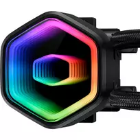 ausintuvai cooler master - Cooler Master MasterLiquid 240 Core II ARGB Juodas (Black) - 2 nuotrauka