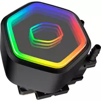 ausintuvai cooler master - Cooler Master MasterLiquid 240 Core II ARGB Juodas (Black) - 3 nuotrauka