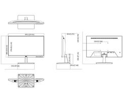 lcd monitorius 22 - Dahua LM22-L200N 22" Monitorius - 3 nuotrauka